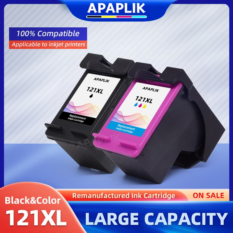 APAPLIK HP 121 ȣȯ ũ īƮ, HP121 ũ D2563 F4283 F2423 F2483 F2493 F4213 F4275 Ϳ 121XL